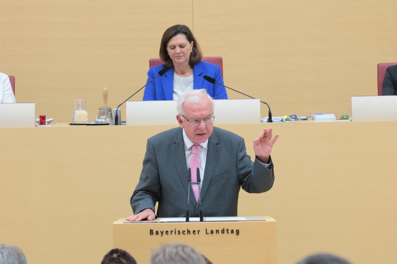 Fraktionschef Thomas Kreuzer in der Ausprache zur Regierungserklärung am 10. Oktober 2019