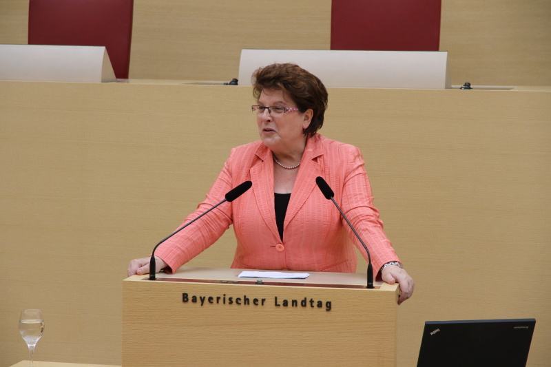 Landtagspräsidentin Barbara Stamm. 