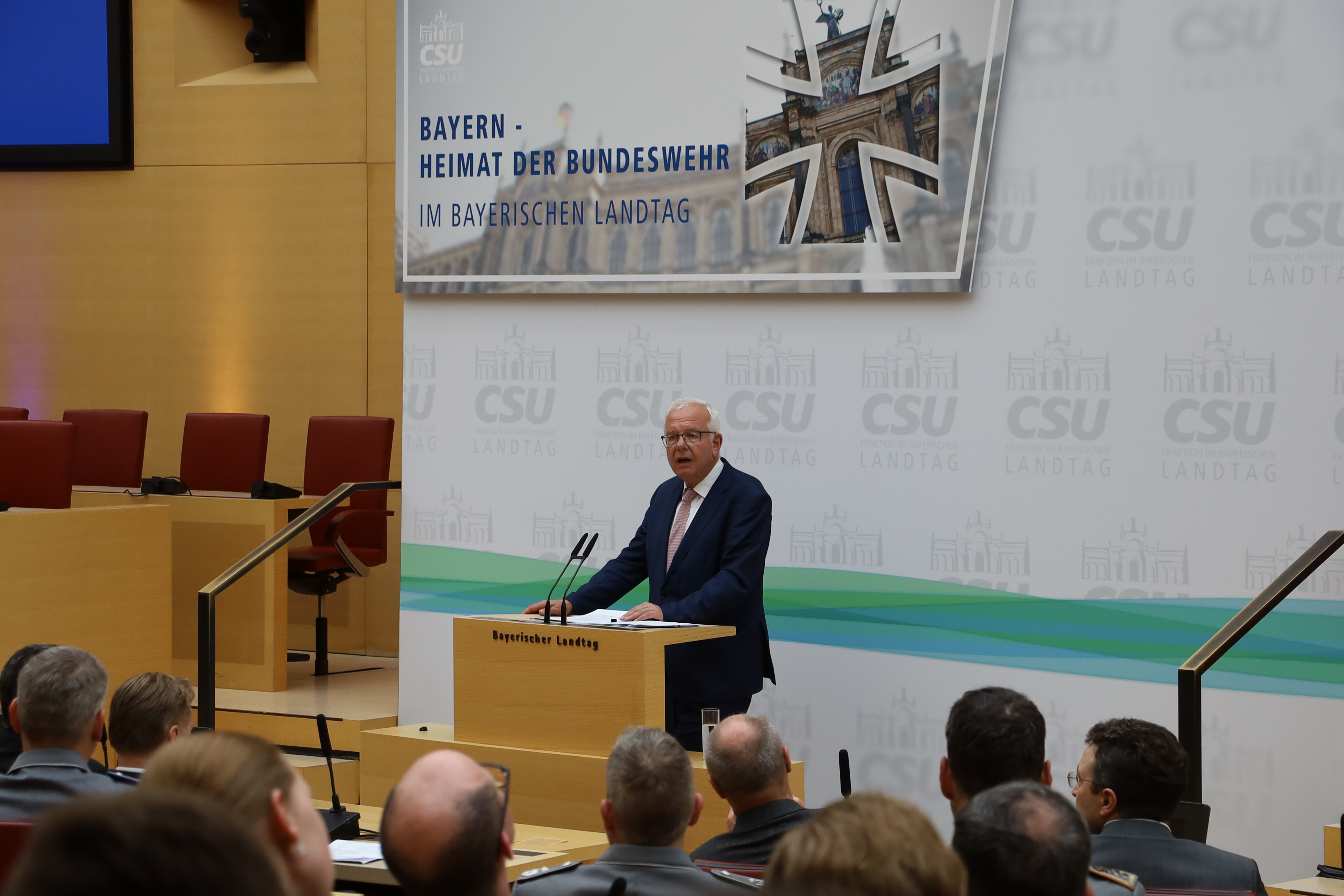 Bayern ist Bundeswehrland – und wir sind stolz darauf. Das war am 19. April die Botschaft des Soldatenempfangs der CSU-Landtagsfraktion unter dem Motto 