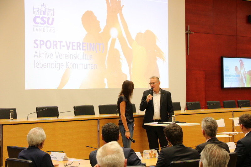 "Sport ist für mich die schönste Nebensache der Welt", betont MdL Berthold Rüth, Sportpolitischer Sprecher der CSU-Fraktion im Landtag. Foto: CSU-Fraktion.