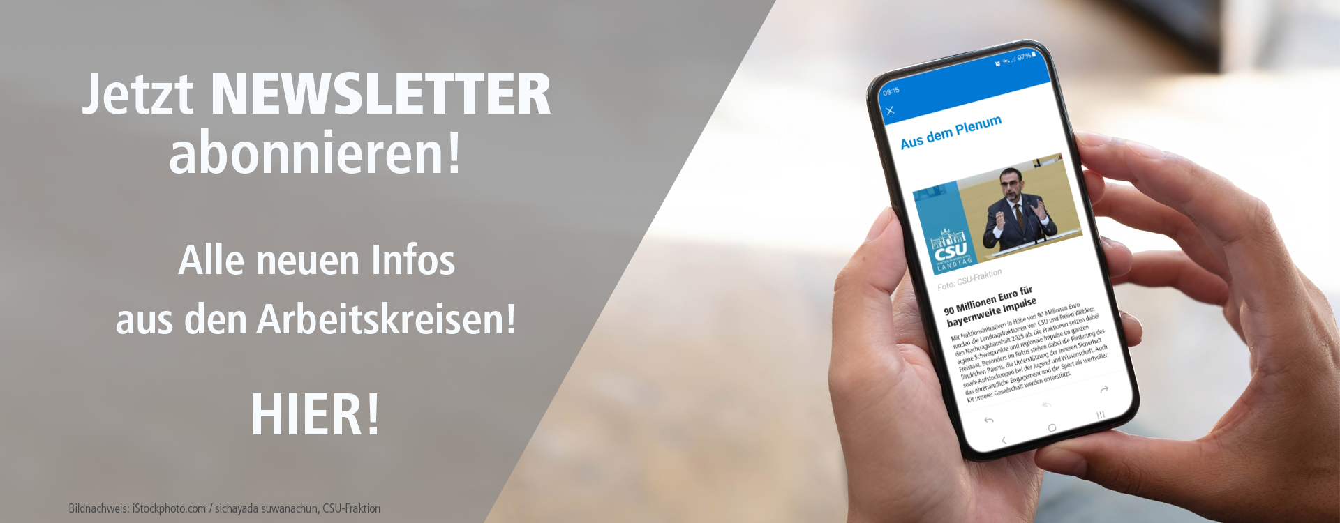 Unsere Newsletter aus den Arbeitskreisen